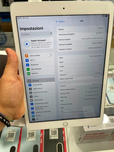 Apple ipad generazione - apple, 7a