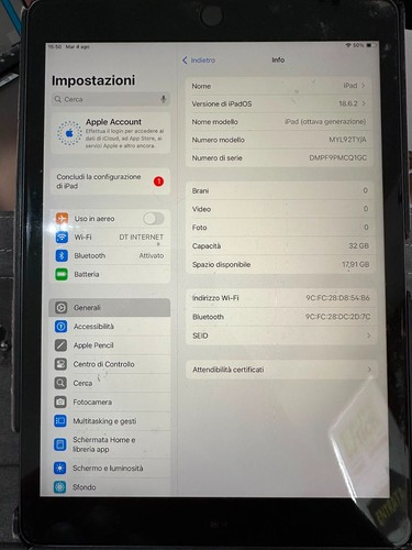 Ipad a2270 8gen - ipad, 32gb
